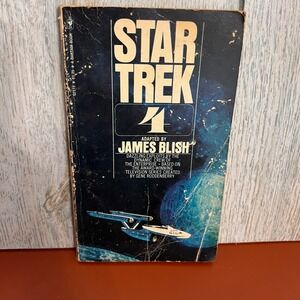 Star Trek 4 James Blish Bantam Books 1971 Vintage Paperback 11th Printing